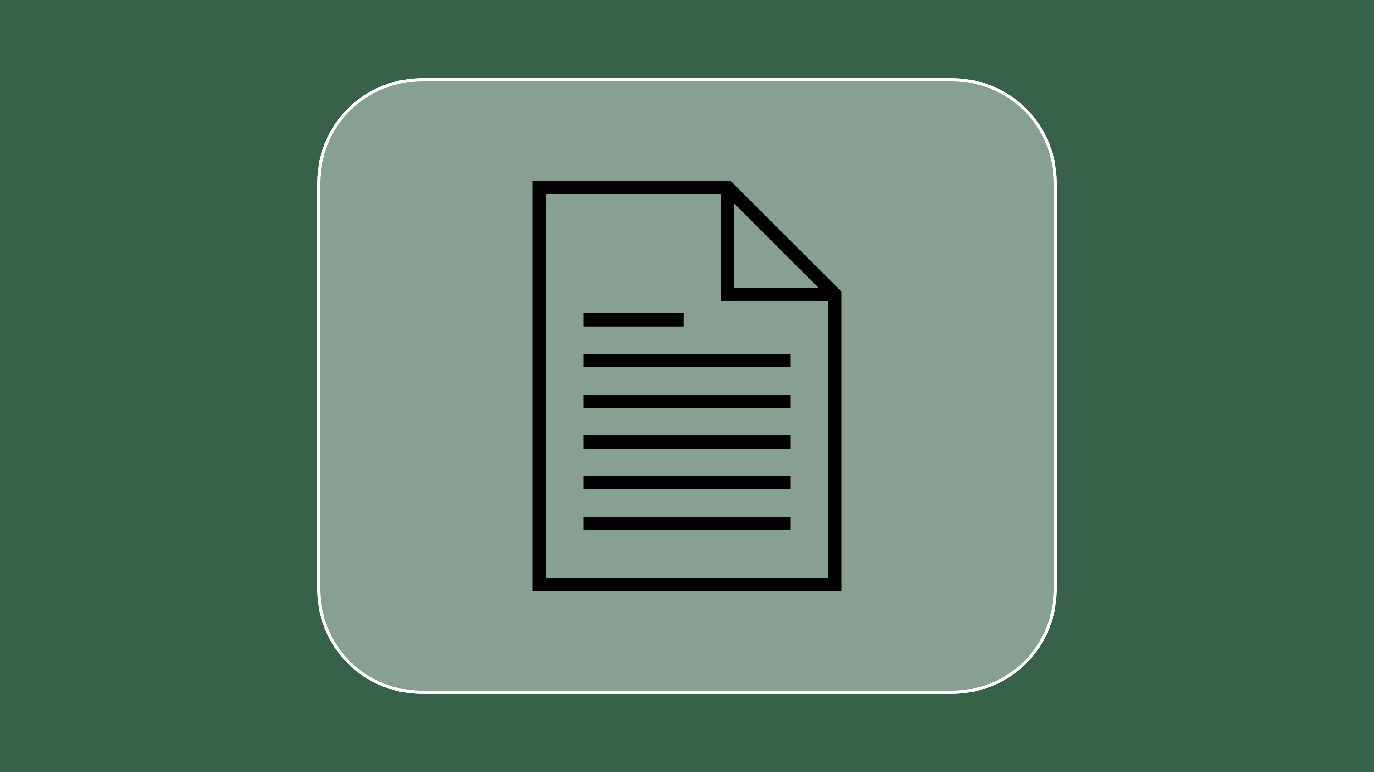 Document icon