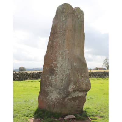 The monument commonly called Long Meg. Photo by Trevor Grahamslaw