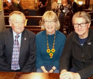 Dave, Rosemary and Den