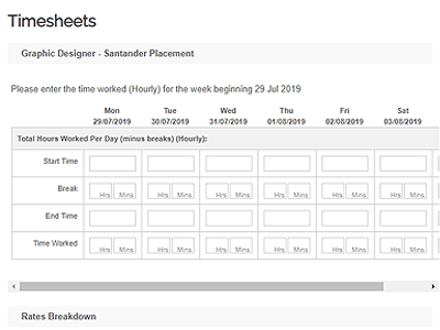 Timesheets