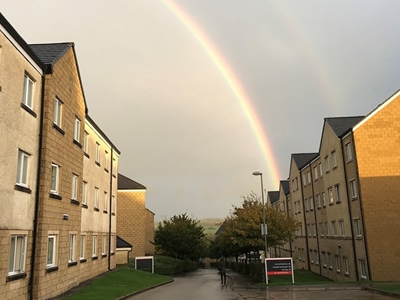 Cartmel College rainbow