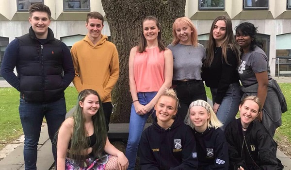 photo of JCR Exec students