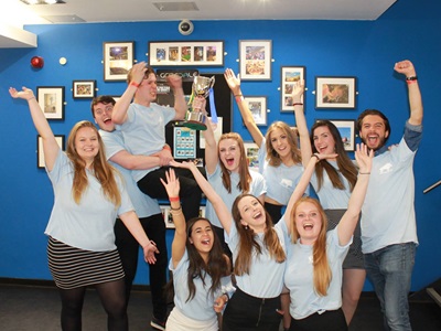 Warriors team victorious