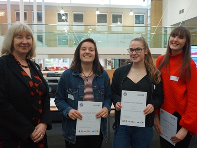 Charity challenge team