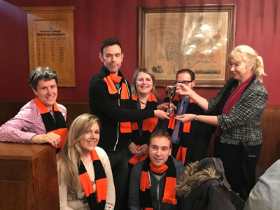 Inter-college SCR quiz winners