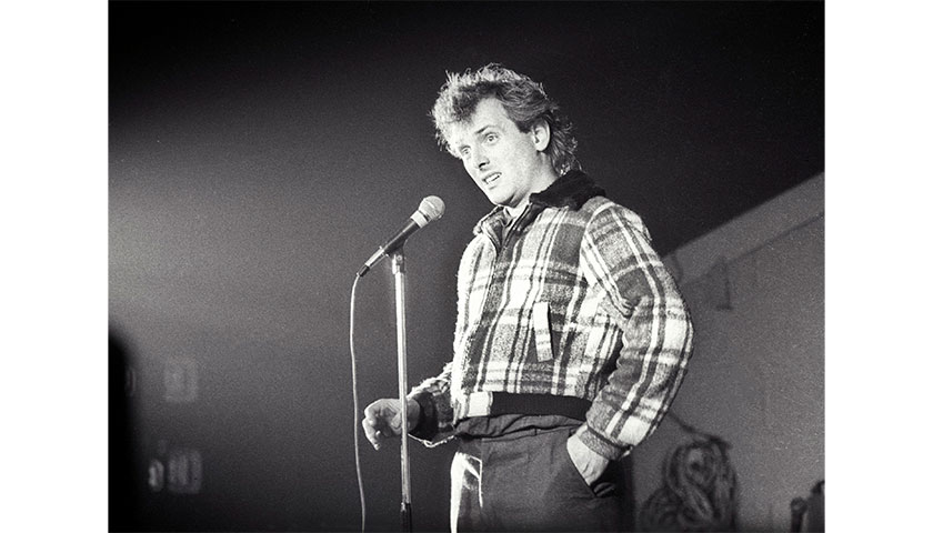  Rik Mayall performing at the Sugar House in Lancaster