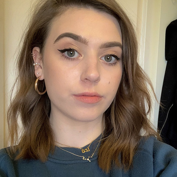 Headshot of a female student with long brown hair