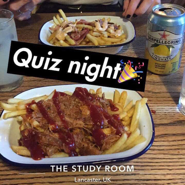 Quiz night at the study room