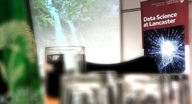 Foliage being shown on a projector.