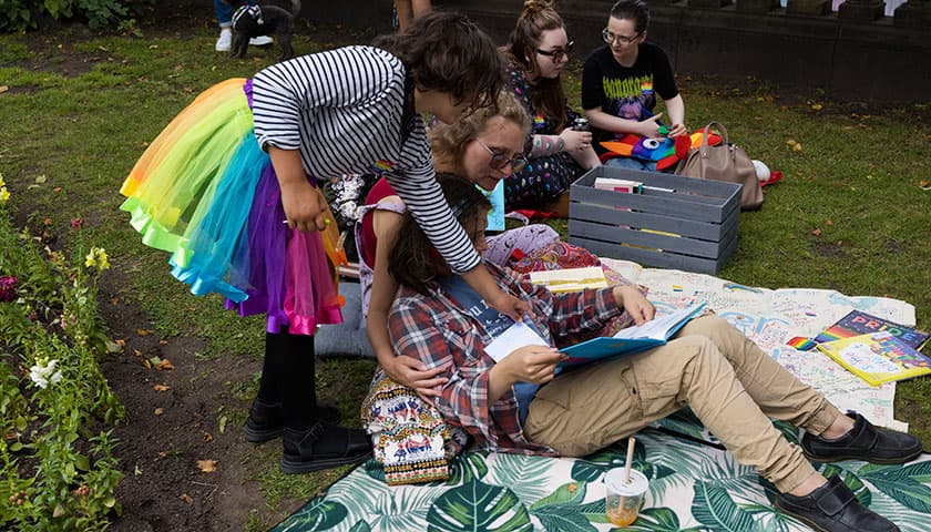 Lancaster Pride Mini LGBTQ Library