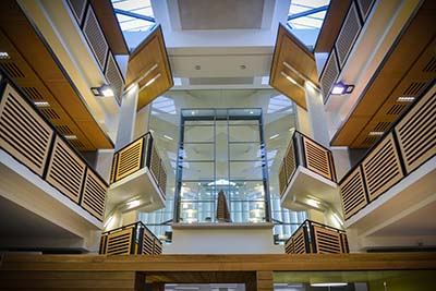 Panoramic View of the University Library 