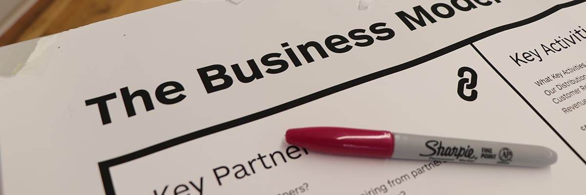 Pen lying on a completed form.