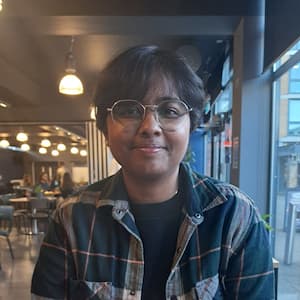 Health Data Science student, Gowri