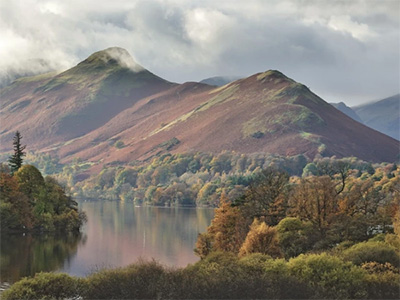 Mountains and clouds