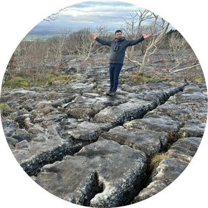 Scott Petrek on Hutton Roof