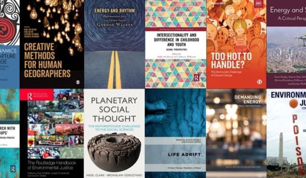 Montage of colourful academic book covers