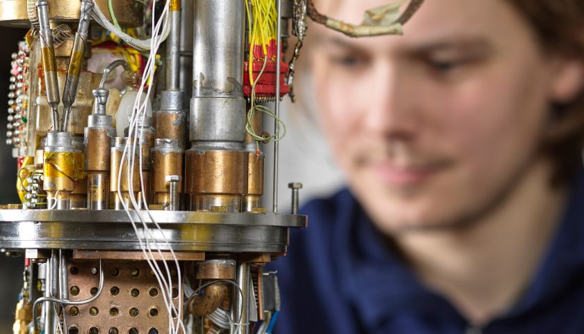A close up of the fridge