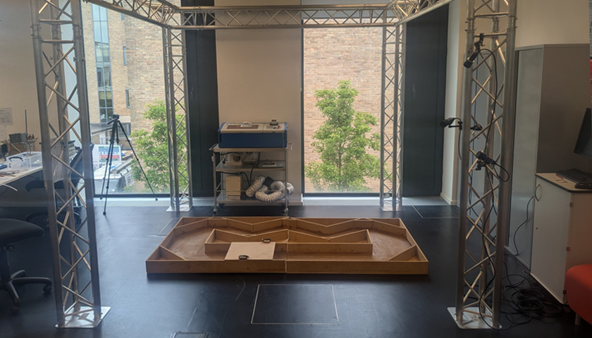 Automated racetrack and Camera/lighting Rig