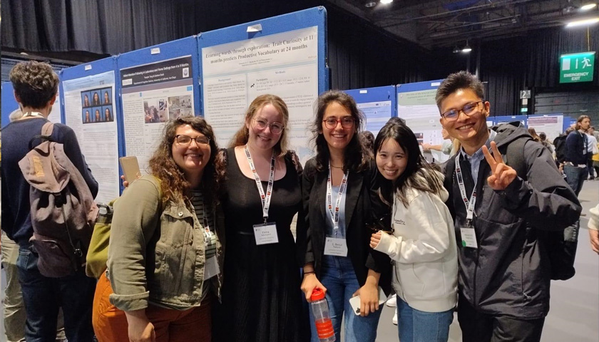 Babylab PhD students at ICIS 2024