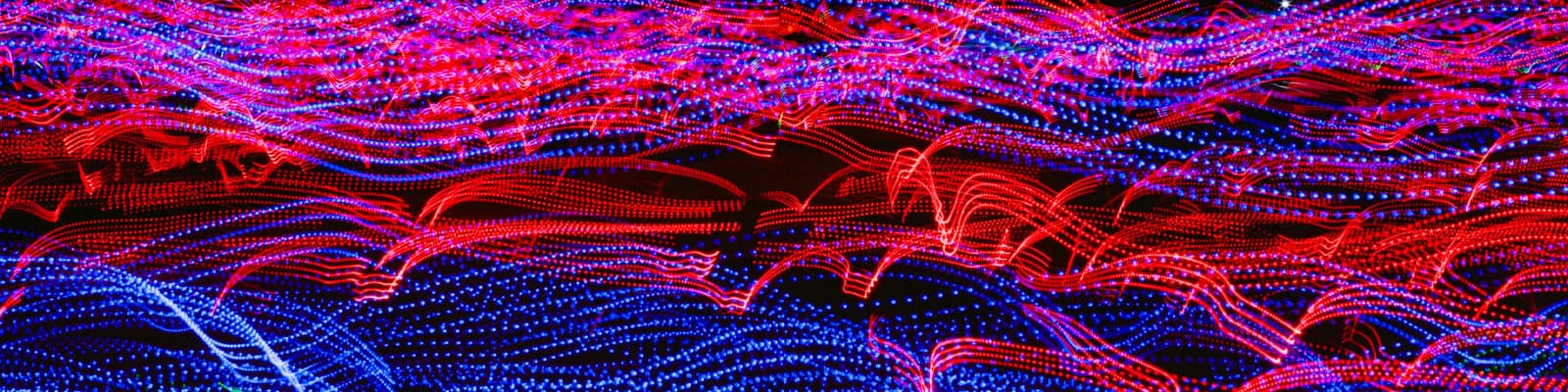 An abstract image of wavey lines