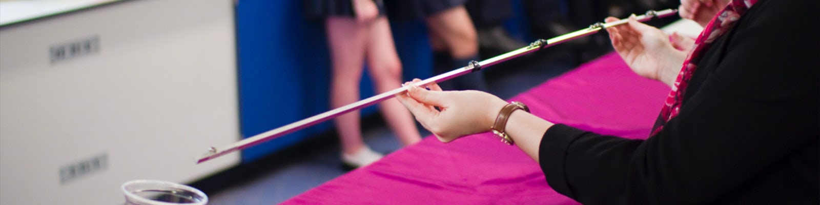 A physics demonstration