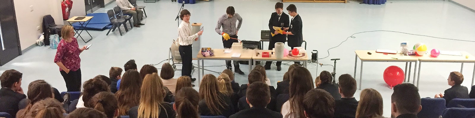 A practical demonstration at an Outreach event