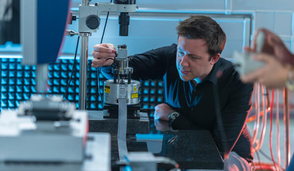 The nano-imaging pod in George Pickett IsoLab