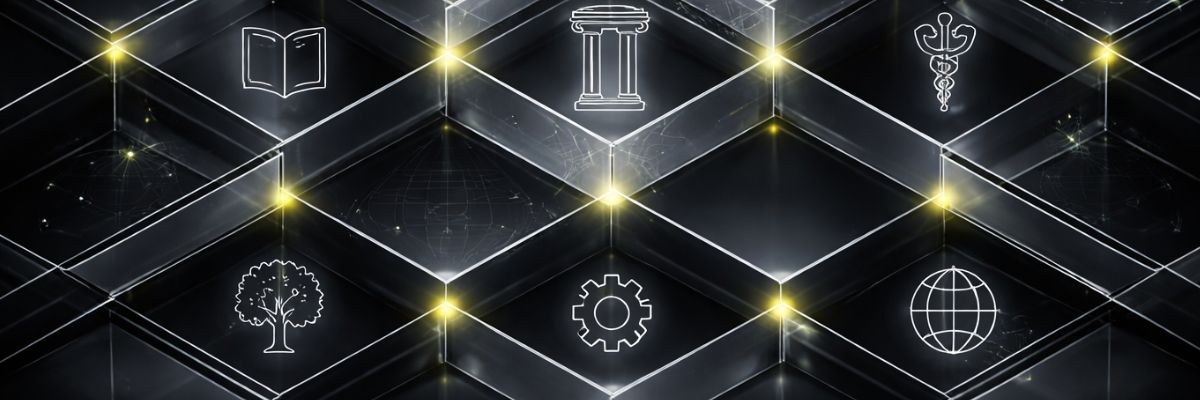 A composite of different areas of study - health, computing, natural environment etc