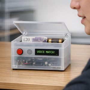 Someone using the Fort Vox system