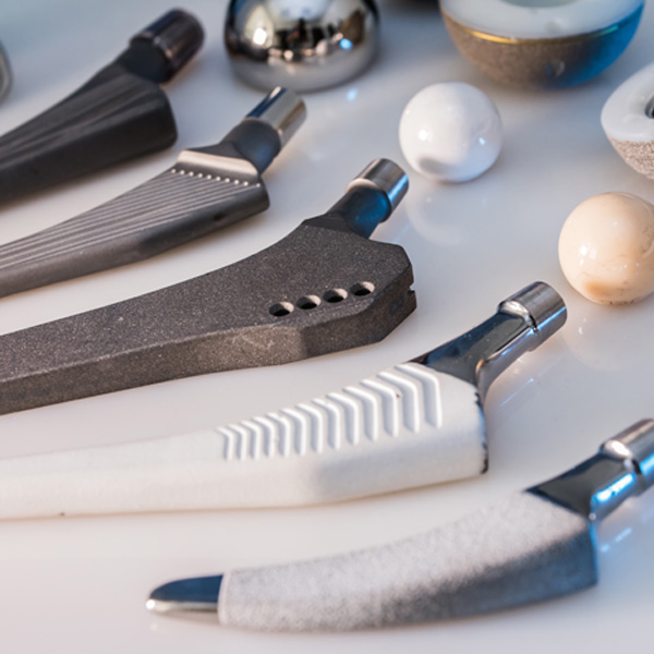 A selection of joint replacements