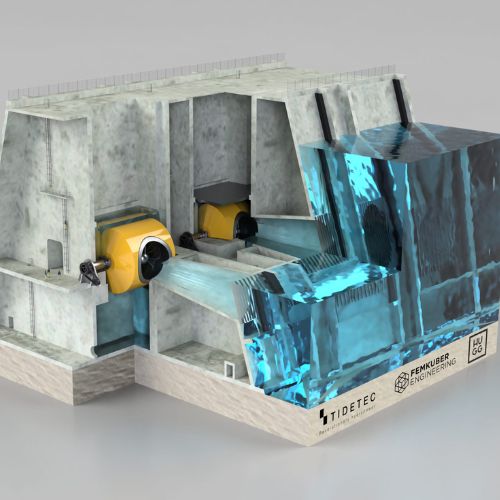 Tidec's rotating turbine