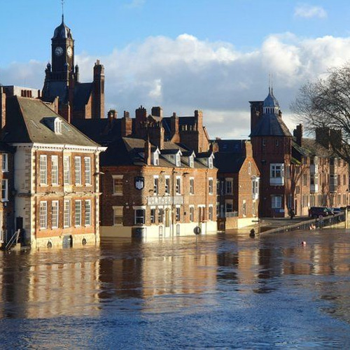 Flooding in York