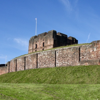 Carlisle castle walls