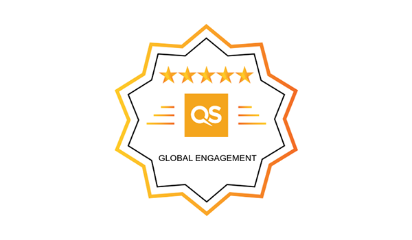 QS Stars badge for Global Engagement