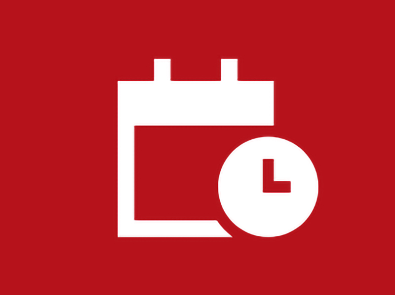 Red calendar icon
