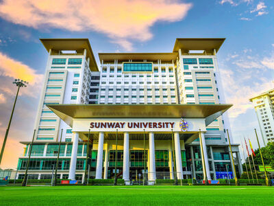 A building at Sunway University
