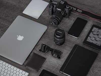 a selection of digital devices