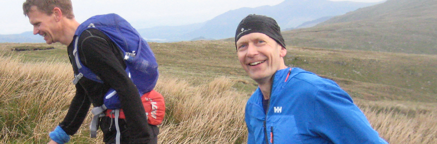 Cris Halsall fell running