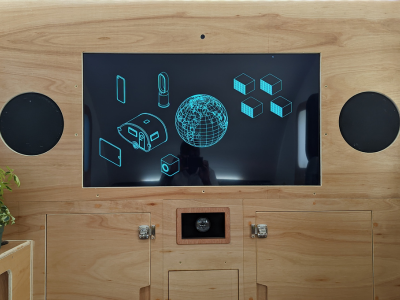 Image of the Fixing the Future caravan project