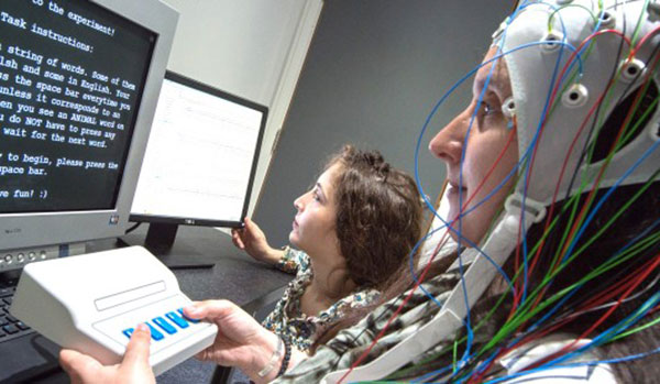 EEG research lab