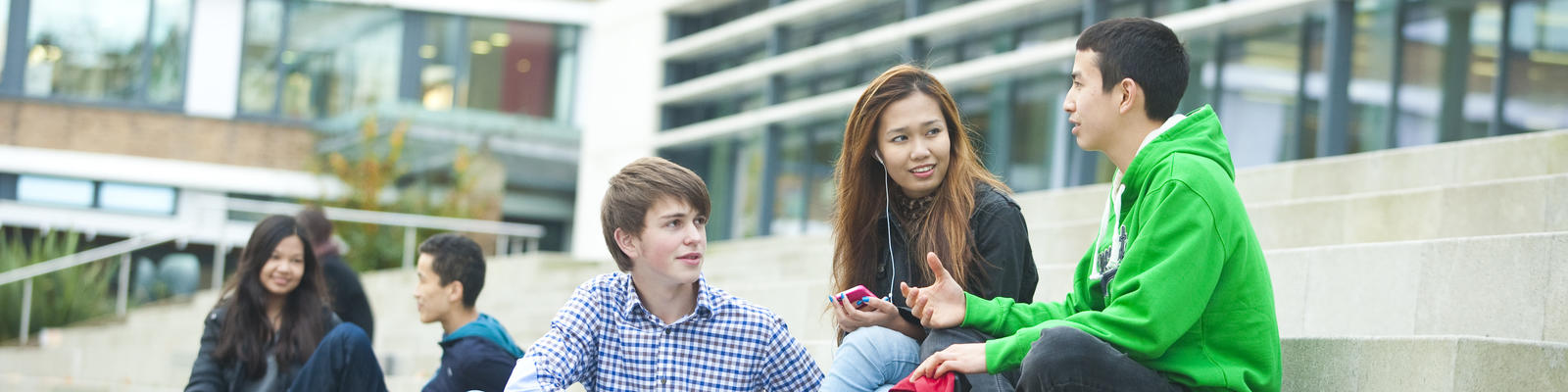 Students in Alexandra square