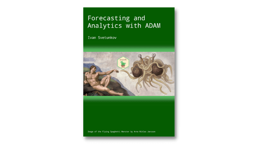 Book cover for forecasting and analytics with ADAM