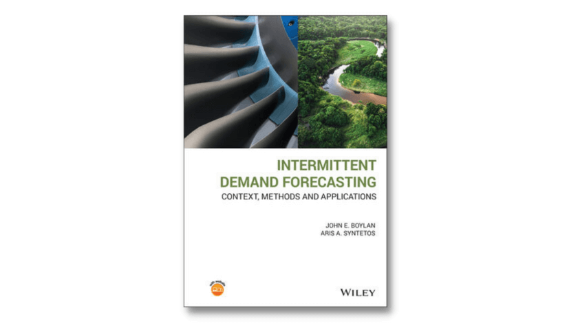 Book cover for intermittent demand forecasting