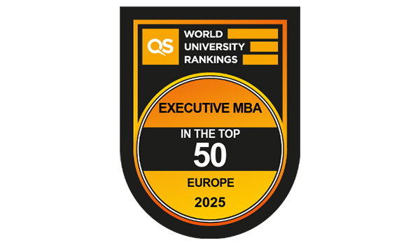 QS Top 50 in Europe badge