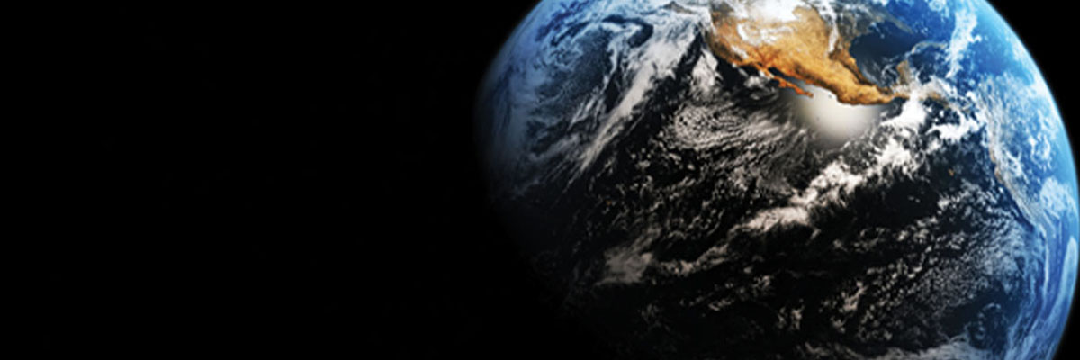 the world from space