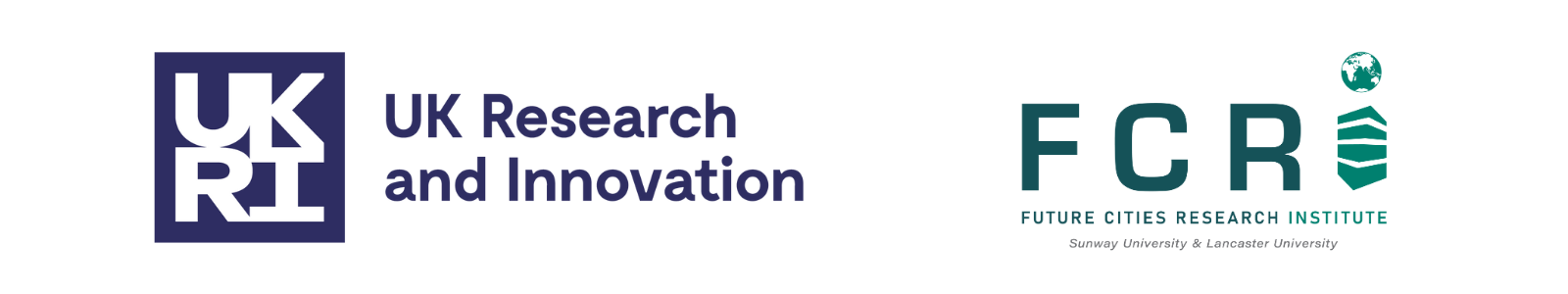 UKRI and FCRI logos