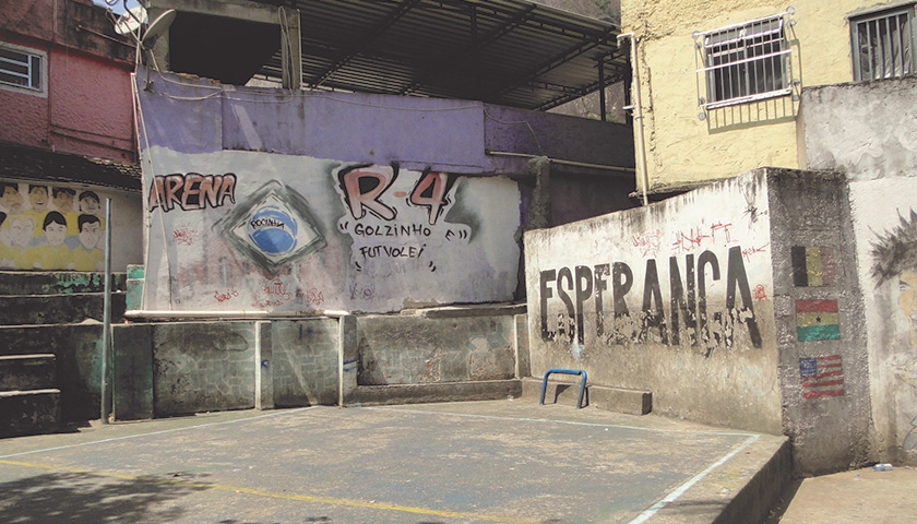 A concrete performance space