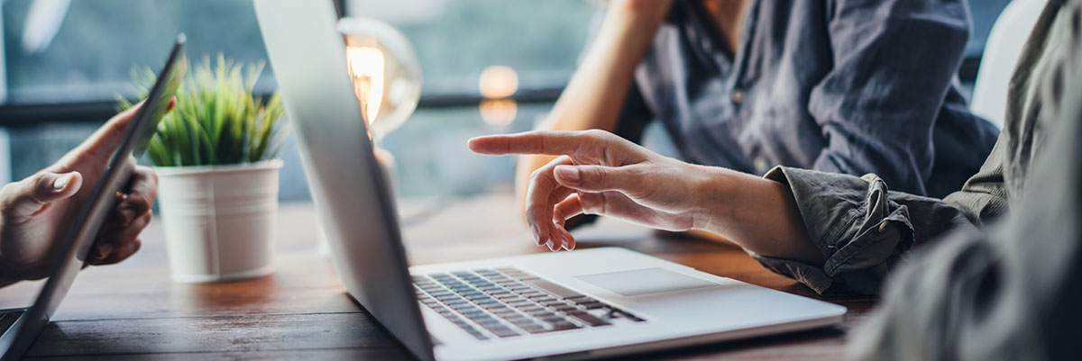 People working together. 