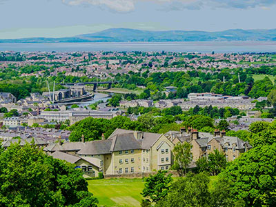 Ariel view of Lancaster