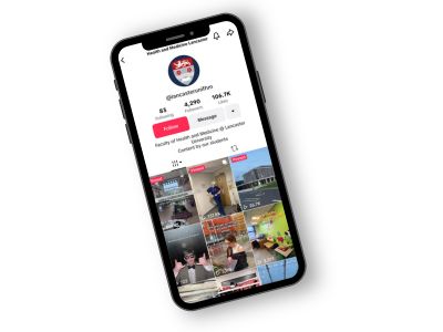 Phone with FHM Tiktok 